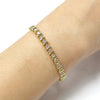 Women's Bar Cubic Zirconia Tennis Bracelet 7.5"