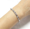 Women's Xoxo Hugs Kisses CZ Tennis Bracelet 7.5"
