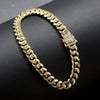 8MM Iced Out Cuban Chain Link Bracelet 9"