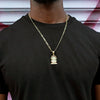Miraculous Mary Colored CZ Charm Necklace Set 24"