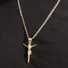 Small Jesus Christ full Body Charm Necklace Set 24"