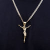 Large Jesus Christ full Body Charm Necklace Set 24"