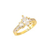 Women's Gorgeous Marquise Cubic zirconia Stone Ring Size7,8,9