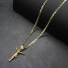 Small Jesus Christ full Body Charm Necklace Set 24"