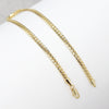 4MM Women's Gold Bold Large Miami Chain Anklet Foot Jewelry 10"