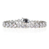 Women's Clustered Cubic Zirconia Tennis Bracelet 7.5"