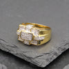 Men's Iced out Hip Hop CZ Ring Size10-11