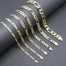  Textured Figaro Chain