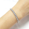 Women's Sparkling Classic Cubic Zirconia Tennis Bracelet 7.5"