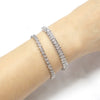 Women's Stunning Cubic Zirconia Tennis Bracelet 7.5"