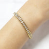 Women's Stunning Cubic Zirconia Tennis Bracelet 7.5"