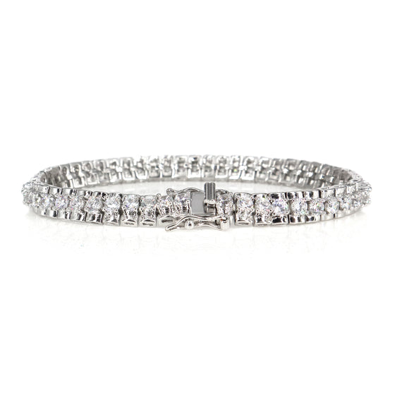 Women's Stunning Cubic Zirconia Tennis Bracelet 7.5"