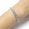 Women's Stunning Cubic Zirconia Tennis Bracelet 7.5"