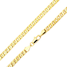  8MM Gold Classic Cuban Chain Necklace 20"24"