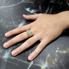 Men's Iced Out 14K Gold Plated Ring CZ Size10-11