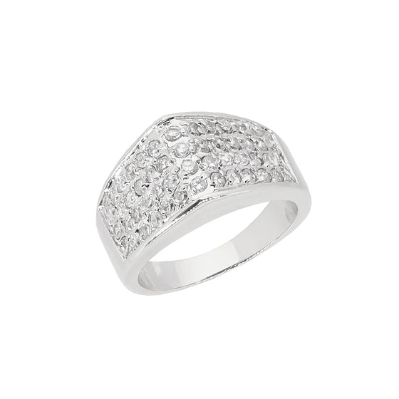 Women's Cubic Zirconia Pave Ring Size7, 8, 9