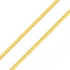 4MM Gold Classic Miami Chain Necklace in 14K Gold Plated 20"