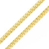 8MM Gold Miami Cuban Chain in 14K Gold Plated 20"24"