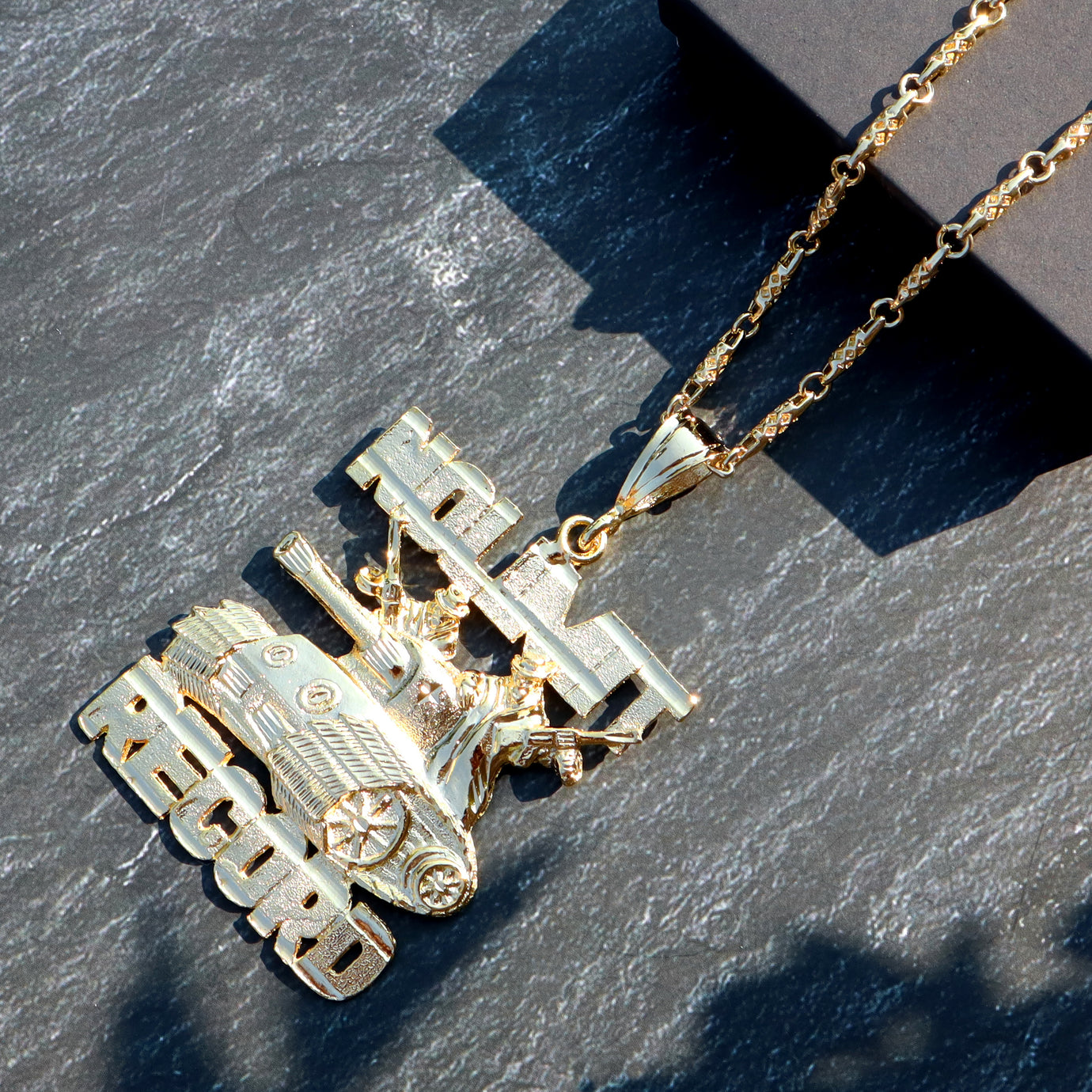No limit records gold pendant online