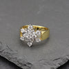 Women's Cubic Zirconia Ring in 14K Gold Plated Size7,8,9