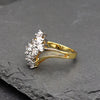 Women's Cubic zirconia Crystal Engagement Ring Size7,8,9