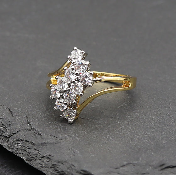 Women's Cubic zirconia Crystal Engagement Ring Size7,8,9