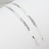 4MM Women's Silver Classic Mariner Chain Anklet Foot Jewelry 10"