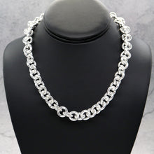  Women's Classic Rolo Chain in Silver plated 18"