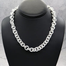  Women's Classic Rolo Chain in Silver plated 18"
