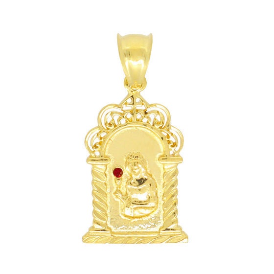 Small Religious Virgin Mary Charm Pendant