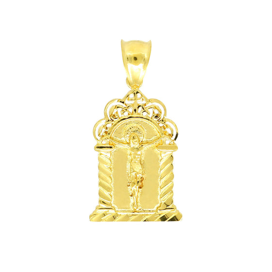 Small Handcrafted Religious Jesus Charm Pendant