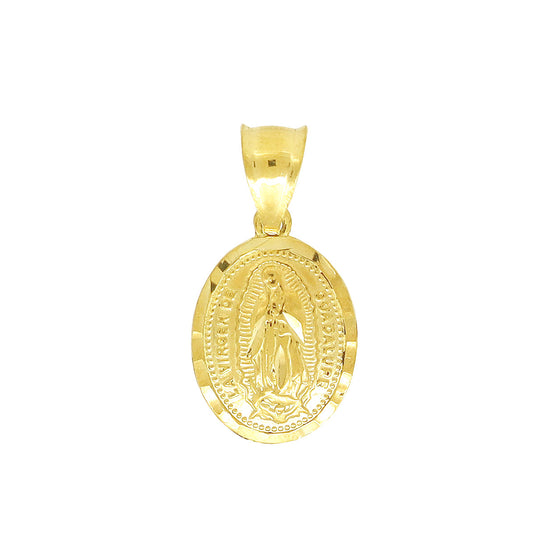 Religious Virgin Mary medallion Charm Pendant