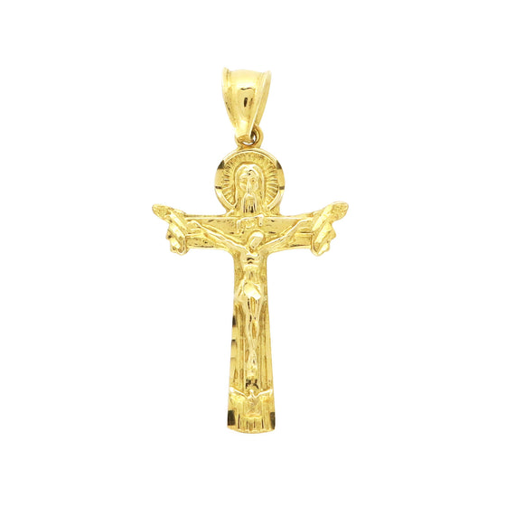 Small Jesus Body Crucifix Cross Charm Pendant