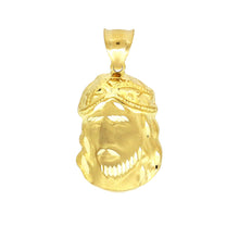  Diamond Cut Jesus Face Charm pendant