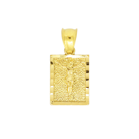 Small Religious Medallion Holy Jesus Charm Pendant