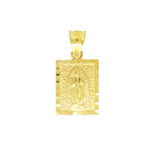 Small Medallion Holy Virgin Mary Mother of Jesus Charm Pendant