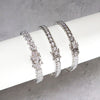 Women's Clustered Cubic Zirconia Tennis Bracelet 7.5"