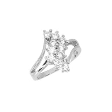  Women's Cubic zirconia Crystal Engagement Ring Size7,8,9